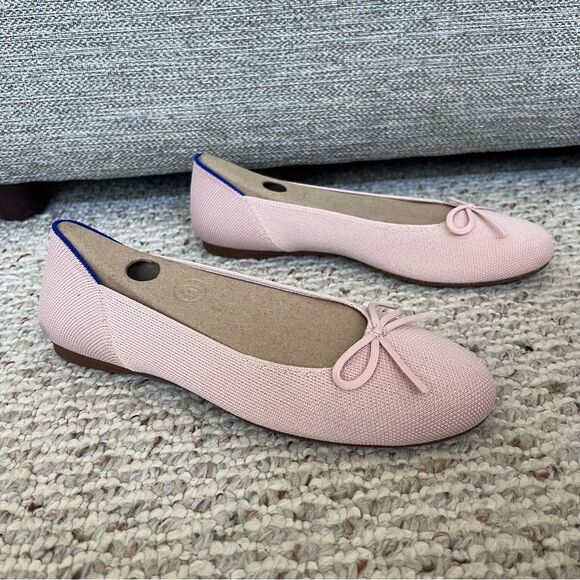 Rothy's The Ballet Flats in Pastel Pink Ballerina - Picture 13 of 15